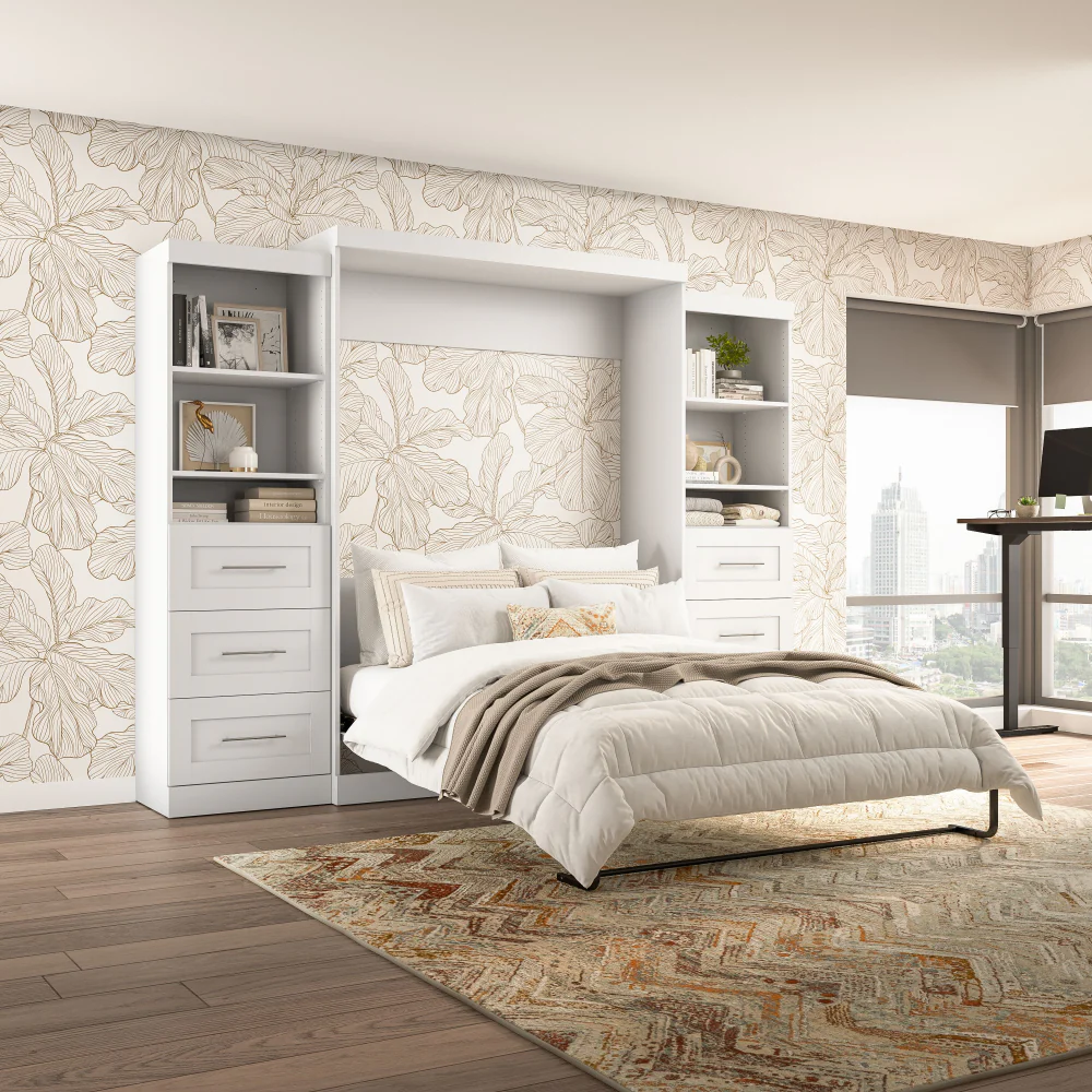 Murphy Bed with Storage Towers - Image 112
