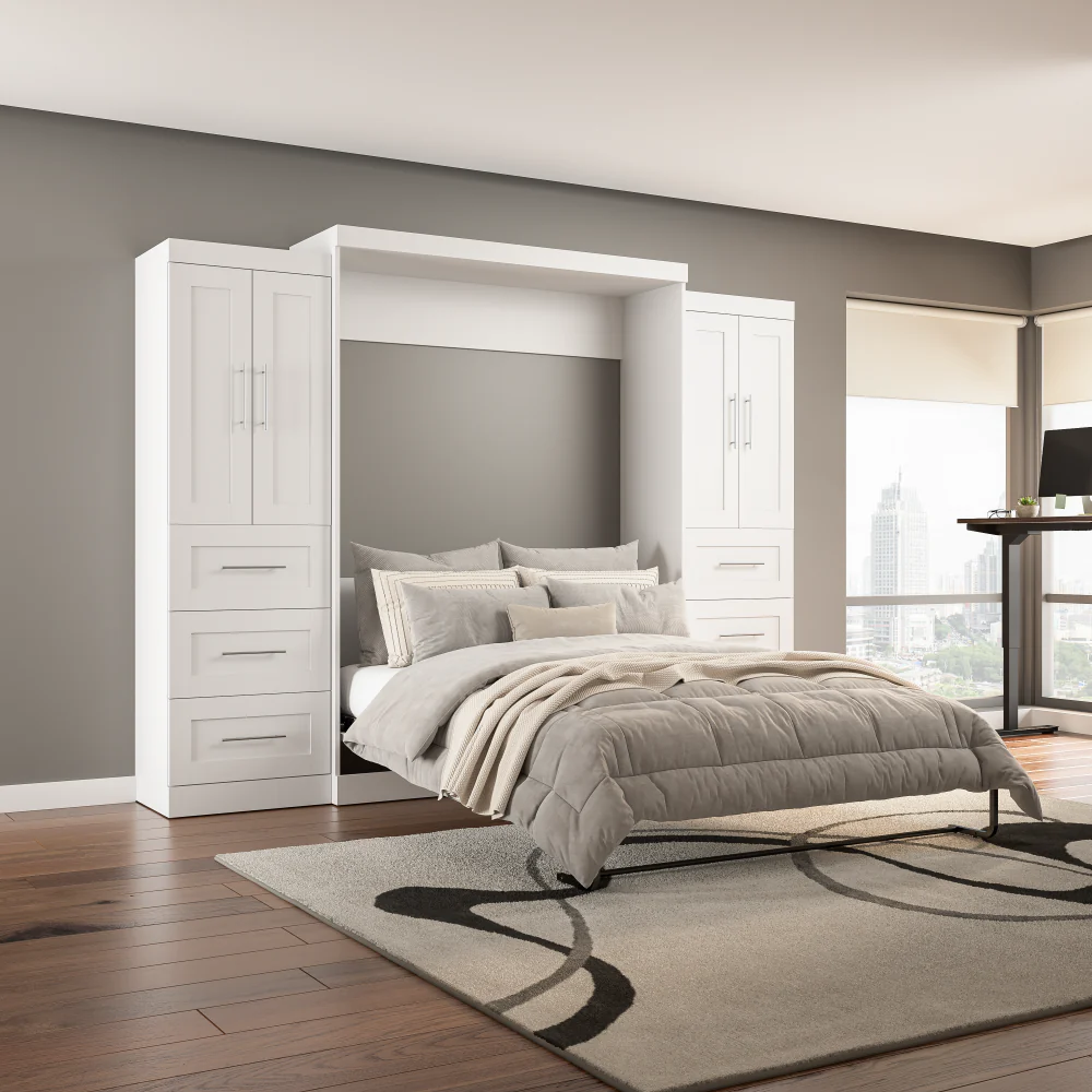 Murphy Bed with Storage Towers - Image 12