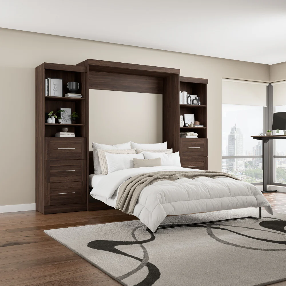 Murphy Bed with Storage Towers - Image 122