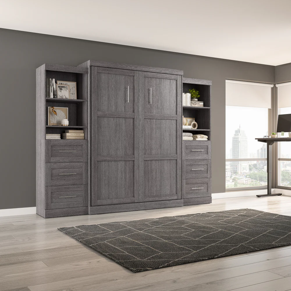 Murphy Bed with Storage Towers - Image 134