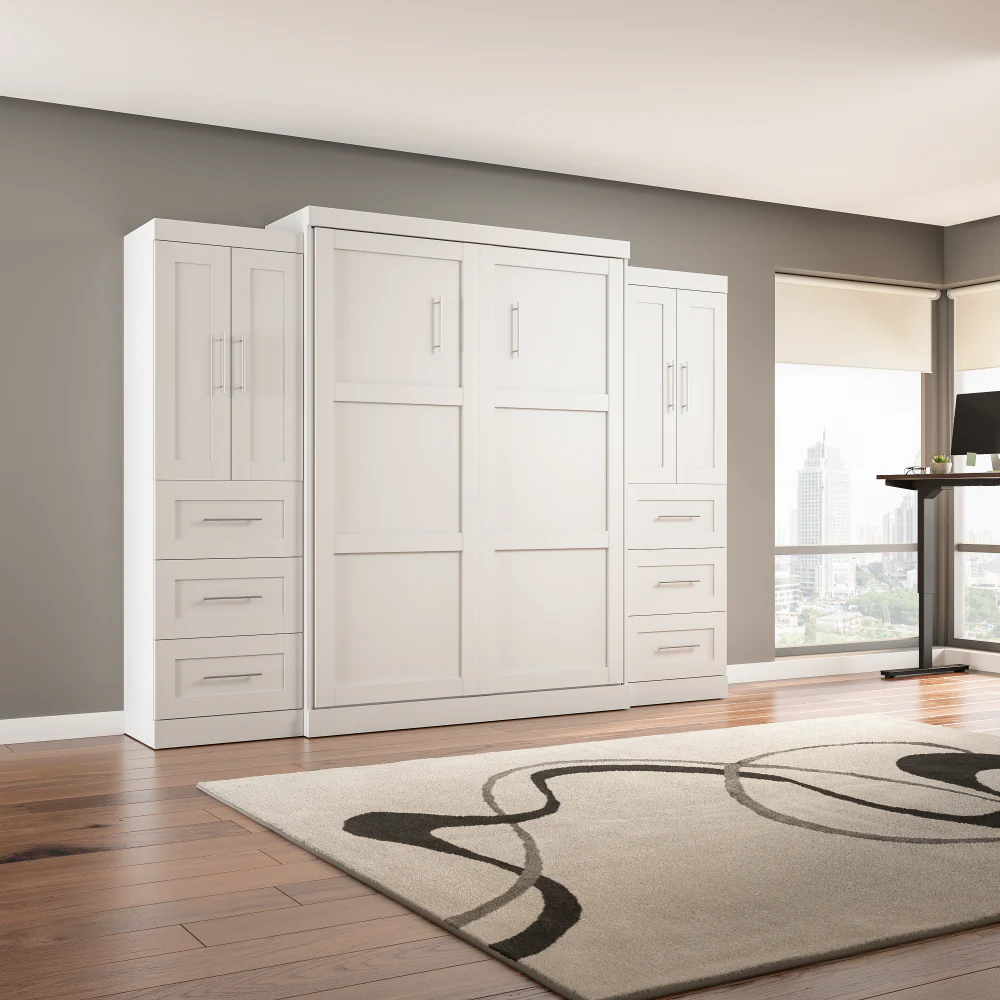 Murphy Bed with Storage Towers - Image 14