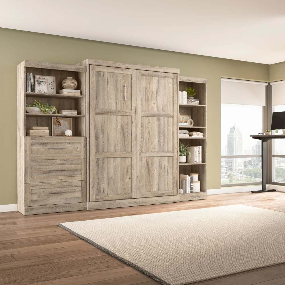 Murphy Bed with Storage Towers - Image 154