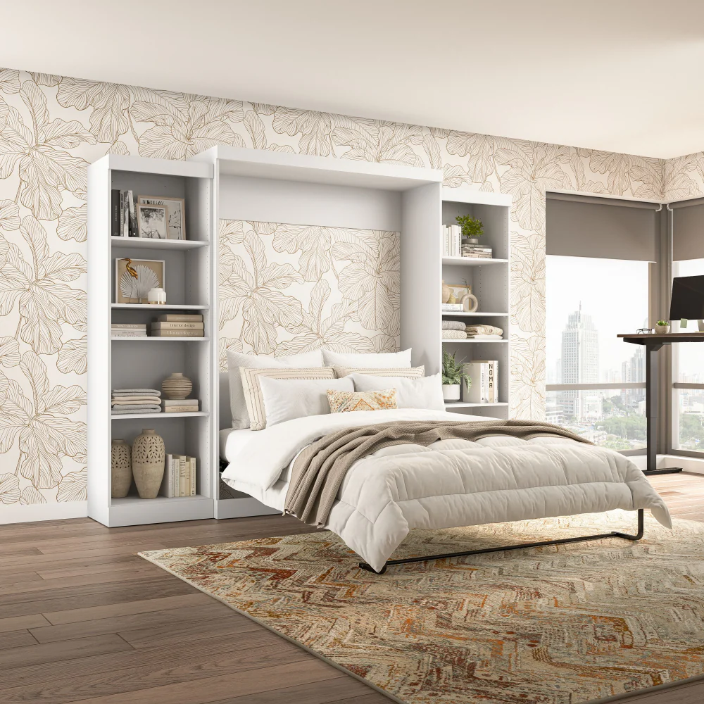 Murphy Bed with Storage Towers - Image 32