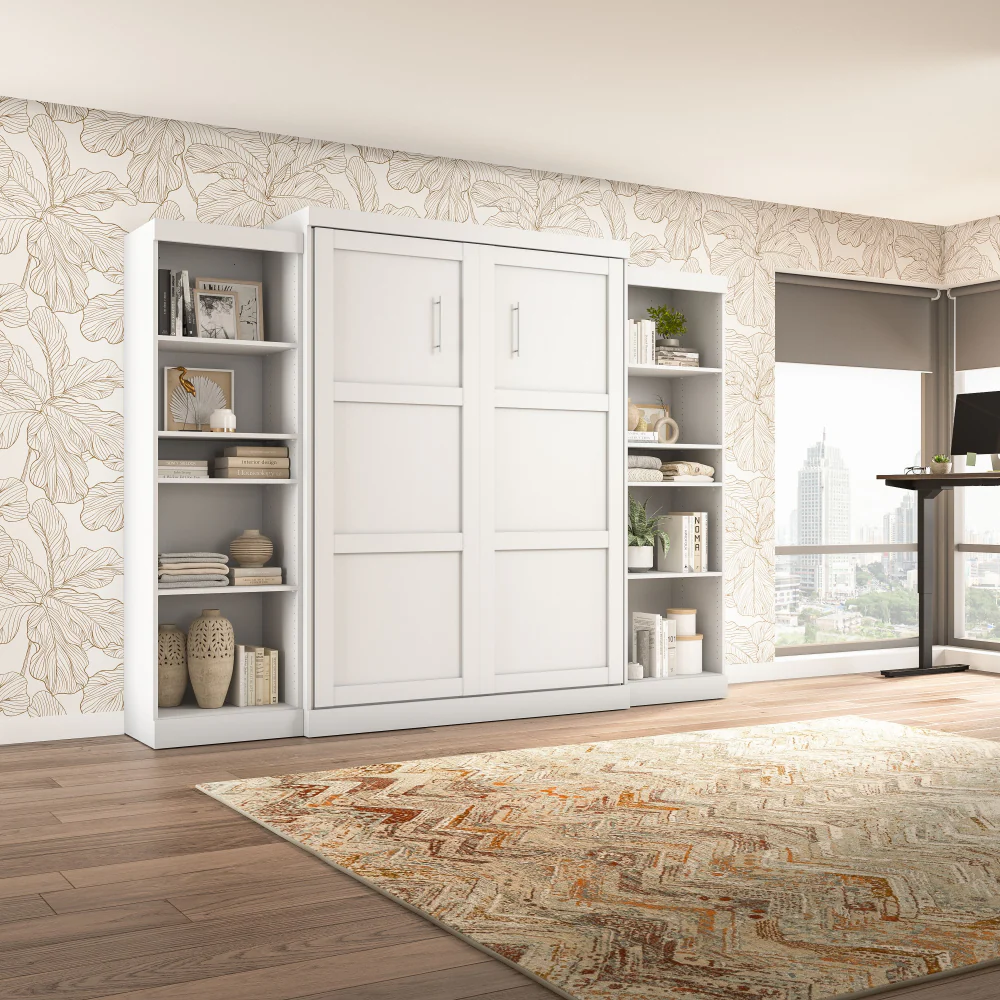 Murphy Bed with Storage Towers - Image 34