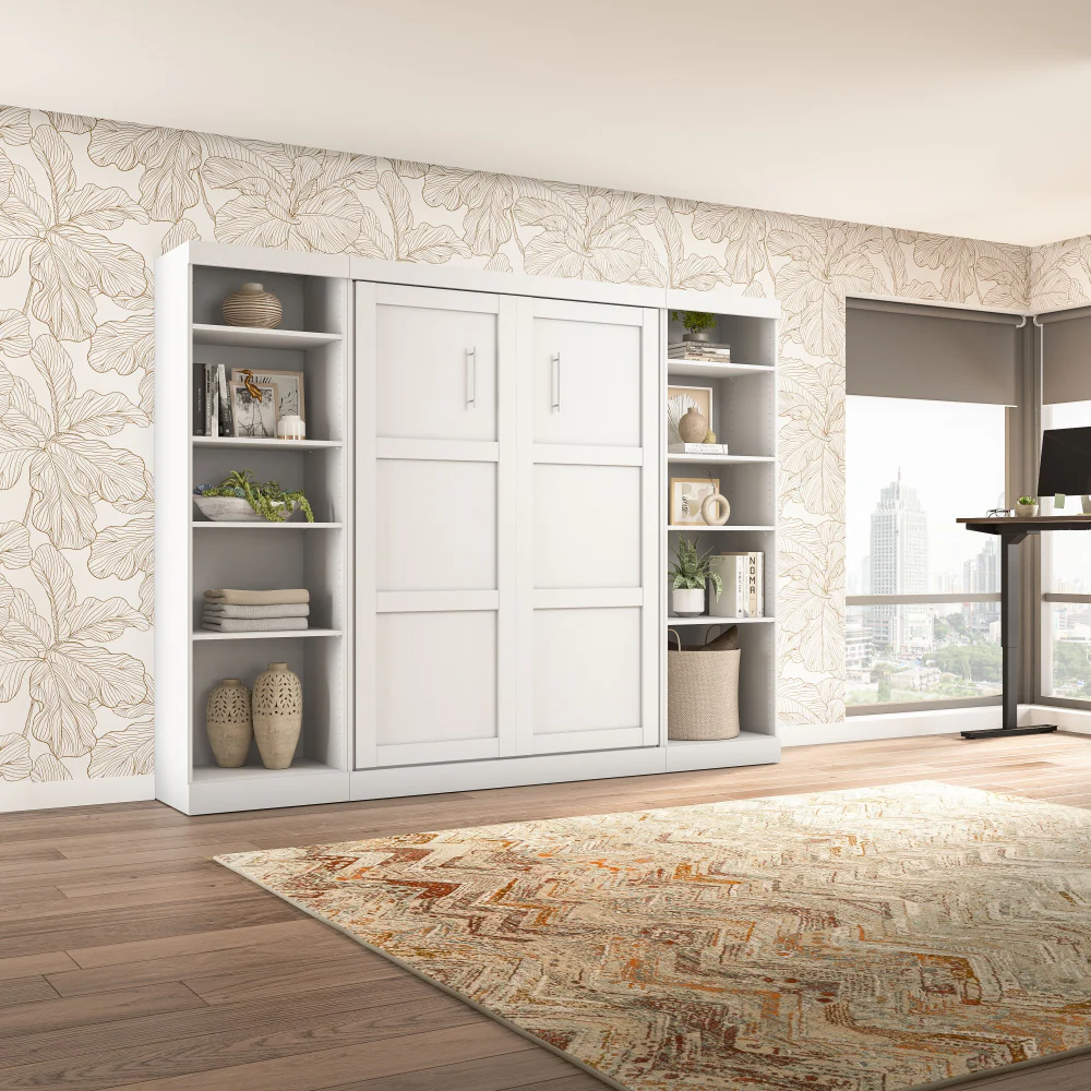 Murphy Bed with Storage Towers - Image 4