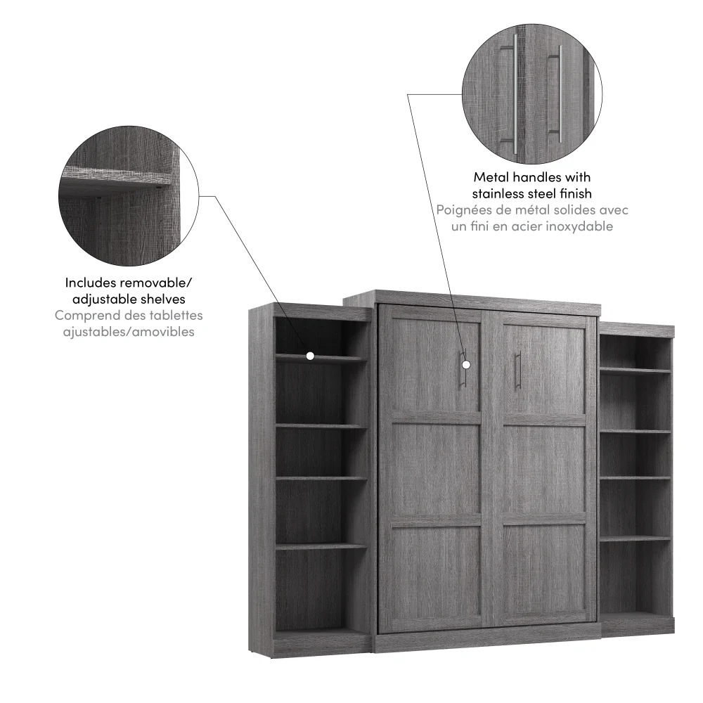 Murphy Bed with Storage Towers - Image 49