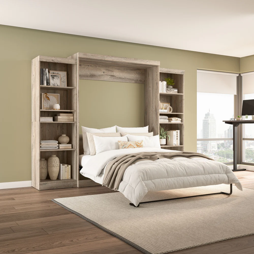 Murphy Bed with Storage Towers - Image 52