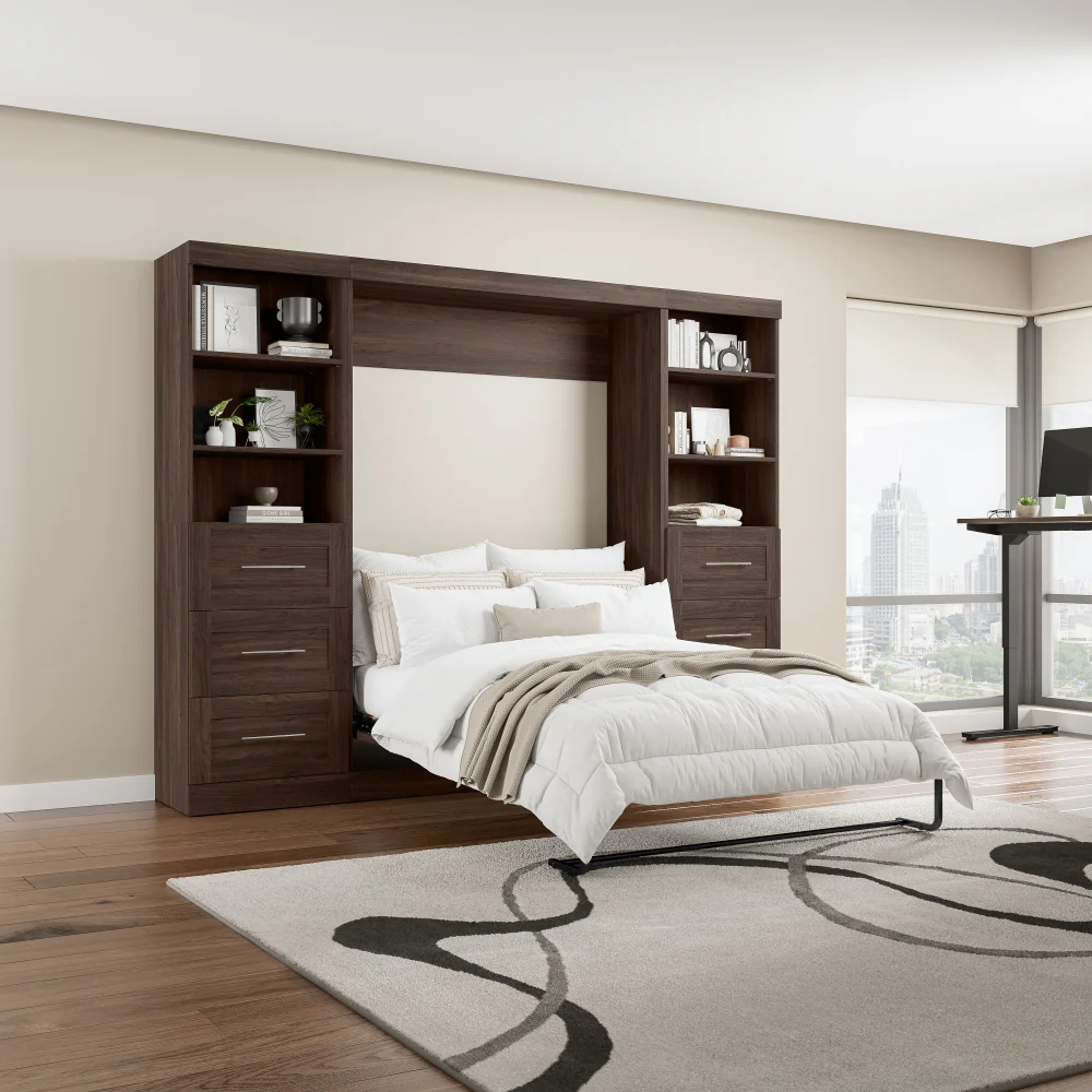 Murphy Bed with Storage Towers - Image 72
