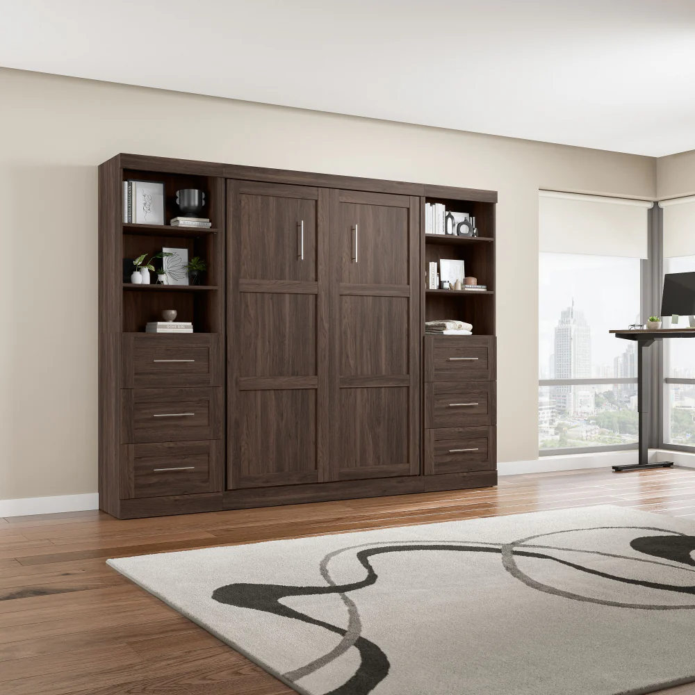 Murphy Bed with Storage Towers - Image 74