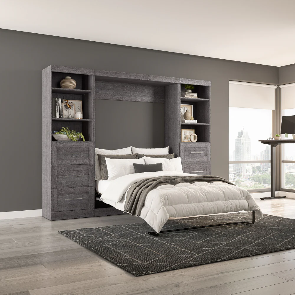 Murphy Bed with Storage Towers - Image 82