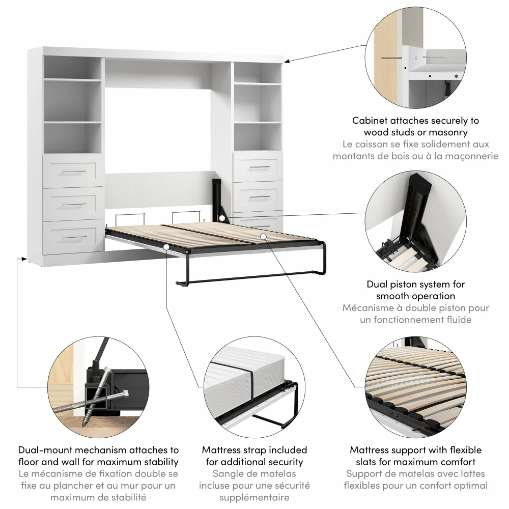Murphy Bed with Storage Towers - Image 98