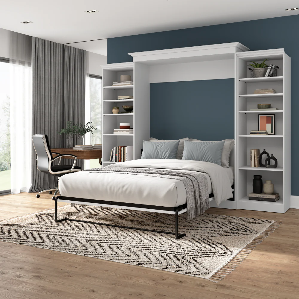 Murphy Bed with Storage Towers - Image 11