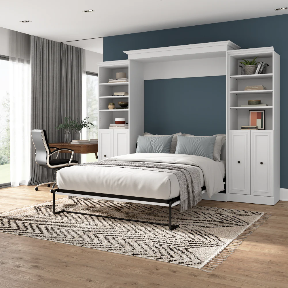 Murphy Bed with Storage Towers - Image 31