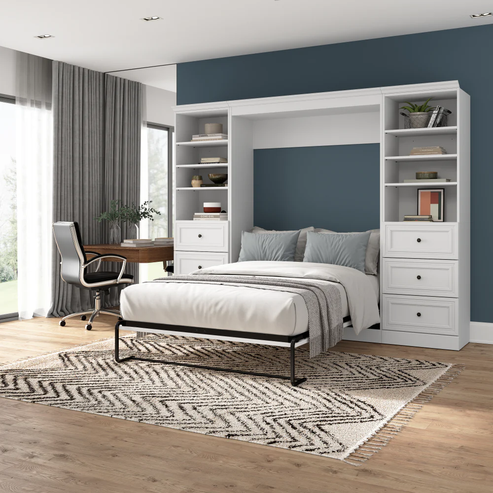 Murphy Bed with Storage Towers - Image 41