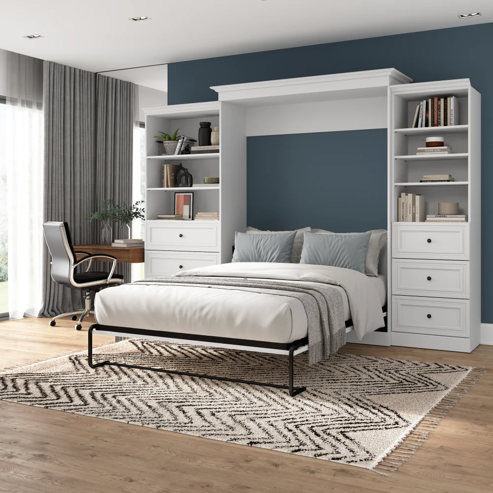 Murphy Bed with Storage Towers - Image 51