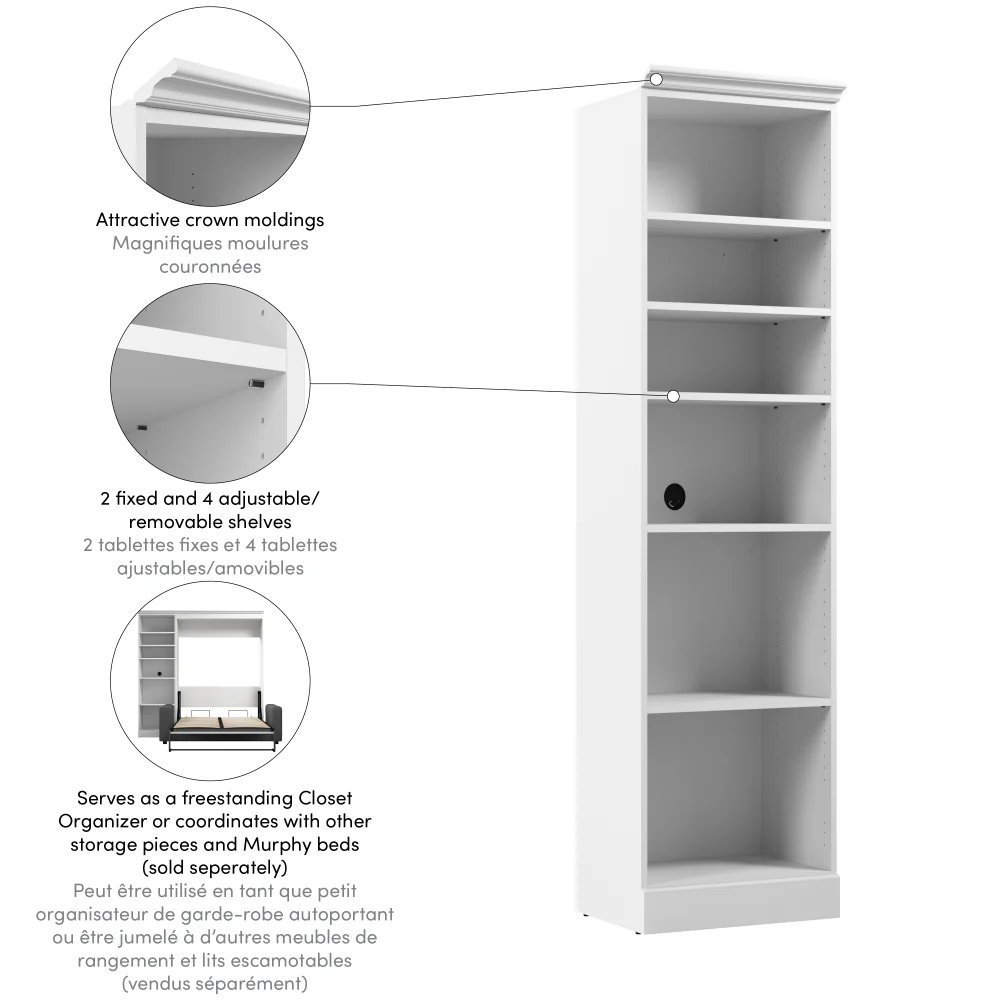 Murphy Bed Storage Tower - Image 15